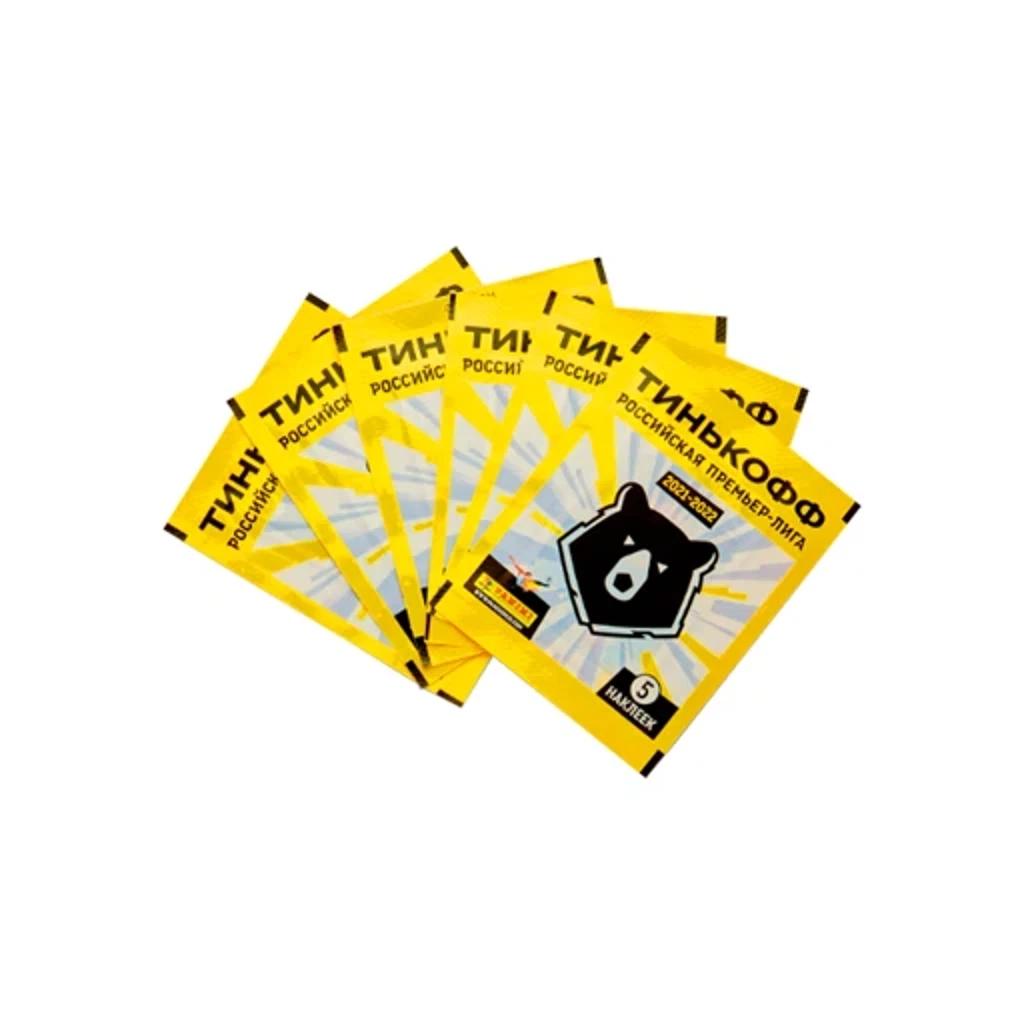 Panini Российская Премьер-Лига 2021-2022. 50 пакетиков.